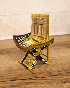 King Tutankhamun's Ceremonial Throne Chair, Museum Grade Replica - Picture 1 of 13