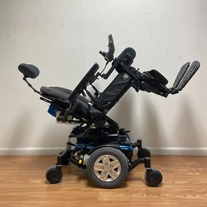 QUANTUM Q6 EDGE HD WITH POWER TILT,RECLINE AND ELEVATING LEGRESTS. 450 IBS CAP - Picture 1 of 6
