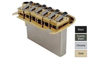 GOTOH 510TS-LS1 Locking Saddle 2-Point Tremolo Bridge w/ Steel Block - Picture 1 of 9