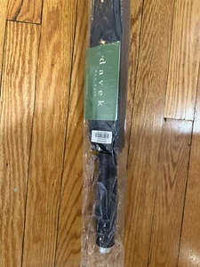 Davek Black Golf Umbrella - Picture 1 of 2