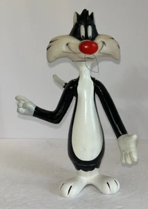 Figurina Dakin anni 60 Looney Tunes gatto Silvestro 8,5" 1969 Warner Bros RARA - Foto 1 di 23