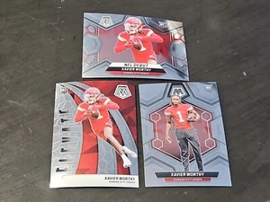 Xavier Worthy 3 RC Lot 2024 Panini Mosaic #328 NFL Debut #285 Elevate #7 - Picture 1 of 5