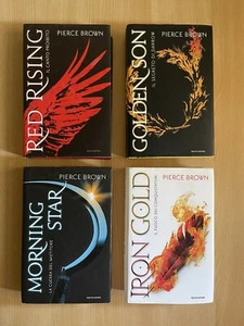 SAGA PIERCE BROWN RED RISING GOLDEN SON MORNING STAR IRON GOLD 1°EDIZIONE - Foto 1 di 13