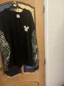Disneyland Paris Lion King Range Animal Print Hoodie Size XL - Picture 1 of 5