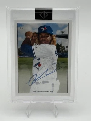 2020 BOWMAN TRANSCENDENT VLADIMIR GUERRERO JR. AUTO 1/1 VGJ-1952 Blue Jays - Image 1 of 2