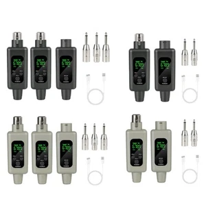XLR Microphone Converter Set Audio Wireless Transmission Devices for Stage - Picture 1 of 13