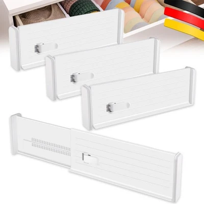 4Stk Schubladenteiler Organizer Schubladentrenner Separator Schubladeneinsatz DE - Bild 1 von 4