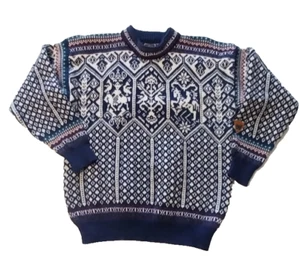 Herren Dale Of Norway 100% Wolle 1994 Lillehammer Sweater Pullover Rundhals XXL - Bild 1 von 5
