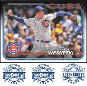 2024 Topps Hayden Wesneski Chicago Cubs #337 - Picture 1 of 2