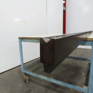 96" Press Brake 90° Forming V Angle Die Block 1/2" Tang 2-3/8"H - Picture 1 of 7