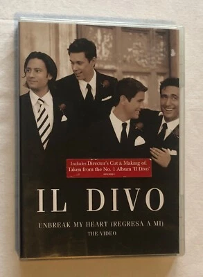 IL DIVO – UNBREAK MY HEART (REGRESA A MI) DVD The Directors Cut & The Making Of - Image 1 of 4