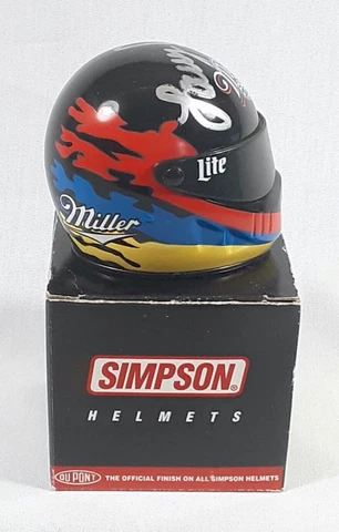 Simpson - Autographed - Larry Dixon - Limited First Edition - NHRA Mini Helmet Cover