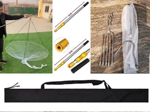 Ballyhoo Hoop Net Universal Telescopic 10ft Pole with Accessories & Carrying Bag - Picture 1 of 4