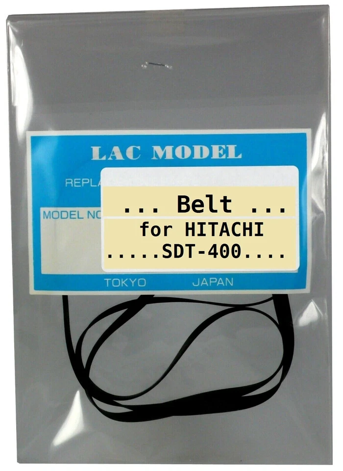 Correa giratoria para tocadiscos HITACHI modelo SDT-400 Foto 1 de 4