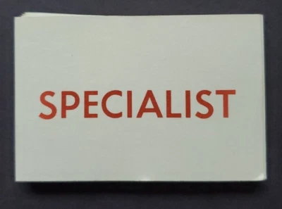 Specialist Draw Cards Replacement Part ONLY FOR MB Operation Game 12 Count - Image 1 of 4