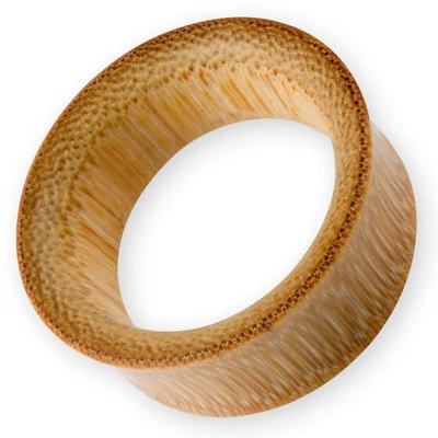 4-50 mm Bambus Holz Flesh Tunnel ohrplug piercing schmuck expander horn knochen - Bild 1 von 4