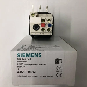 Neu SIEMENS 3UA5040-1J Überlastrelais Auslöseklasse 10A - Picture 1 of 5