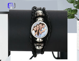 Personalized Bracelet Customize Bracelet for Her & Him with Any Name Pictures