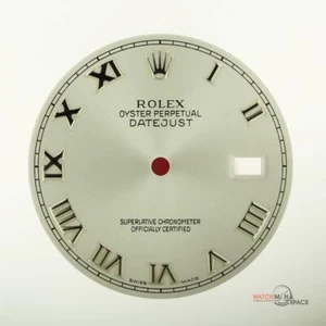 Original Para Hombre Rolex Datejust 36mm 116234 116200 esfera romana plateada S/S #A92 - Imagen 1 de 8