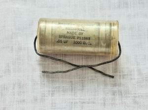 NOS Western Electric PIO oil .05uf 1000V 0.05 1000 Capacitor KS13402L1 Sprague - Picture 1 of 3