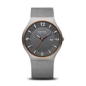 Bering Time - Solar - Mens Brushed Grey Watch - 14440-073-A - Picture 1 of 1