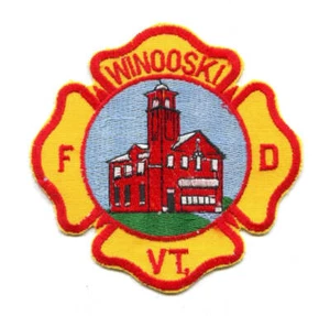Winooski Fire Department Patch Vermont VT - Picture 1 of 1