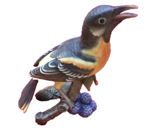 VINTAGE KAISER WESTDEUTSCHLAND ~ VOGELFARBEN ~ PORZELLANFIGUR # 473 - Bild 1 von 4