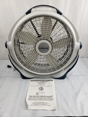 Lasko 3300 20" Máquina de Viento 3 Alto Rendimiento Velocidad Enfriamiento Ventilador Portátil -LEER Foto 1 de 4