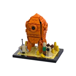 MOC: W_a-l-l-a-c-e & G-r-o-m-i-t Micro Vignette Toys Building Set 156 Pieces - Picture 1 of 3
