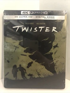 TWISTER 1996 Limited Edition (4K UHD+Digi Code Steelbook) NEW!! FACTORY SEALED! - Picture 1 of 2