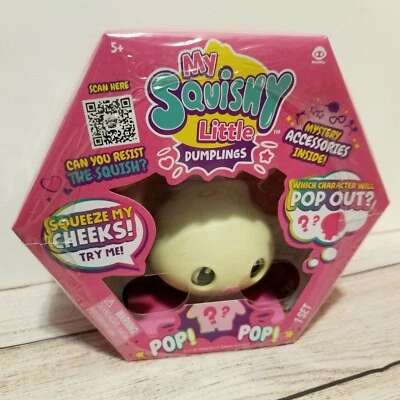 My Squishy Little Dumplings Interactive Collectible With Accessories Dee PINK - Image 1 of 4