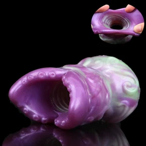 Silicone Penis Stroker Fantasy Masturbator Realistic Flesh Feel Stretchable Toys - Picture 1 of 20