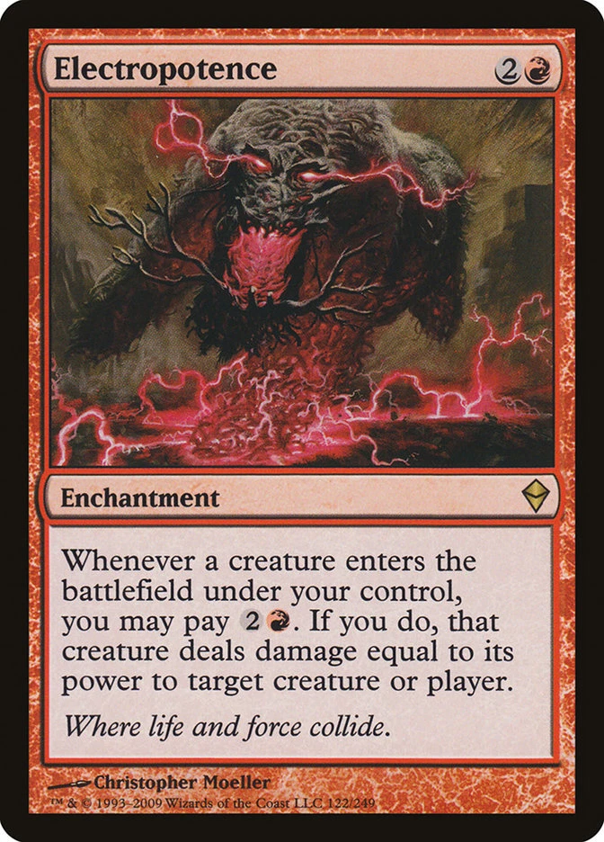 4x Electropotence - LP - Zendikar - SPARROW MAGIC mtg - Image 1 of 1