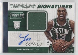 2014-15 Panini Threads Signatures /249 James Young #30 Rookie Auto RC