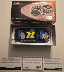 RARE! 2009 JEFF GORDON FOUNDATION #24 SPEED RACER COLOR CHROME Race Fans /475 - Picture 1 of 3