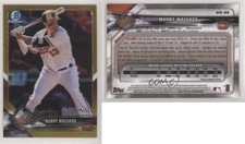 2018 Bowman Chrome National Convention Gold Prism Refractor /50 Manny Machado