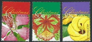 1998 Christmas Island SG# 463-465 Flowering Trees set of 3 Mint MUH MNH - Picture 1 of 1