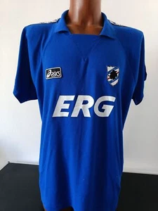 Maglia Calcio Sampdoria Asics Erg 1992/1993 Training Football 90'S Tg XXL - Foto 1 di 5