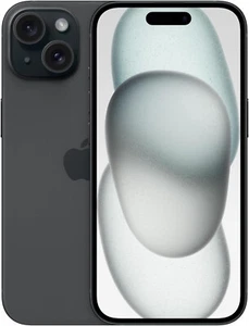 Apple iPhone 15 PLUS 128GB BLACK A3094 UNLOCKED NEW SEALED 1 YEAR APPLE WARRANTY - Picture 1 of 8