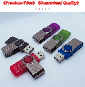 5X/10X/50X METAL U DISK STORING DATA THUMB PEN USB FLASH DRIVE/MEMORY STICK LOT - Afbeelding 1 van 5