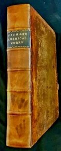 Caspar Neumann The Chemical Works Johnson London 1759 VG 1st Leather - Picture 1 of 6