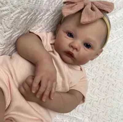 BRANDED 50cm Reborn Baby Dolls Vinyl Silicone Realistic Handmade Newborn Doll Xmas Gift