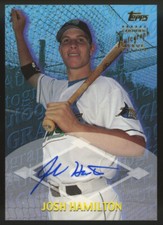 1999 Topps Josh Hamilton Certified Auto #TA30