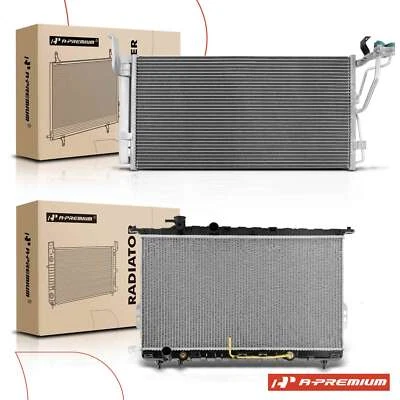 Kit de refrigeración de radiador y condensador de CA para Hyundai XG350 2004 2005 3,5 L 2531039500 Foto 1 de 4