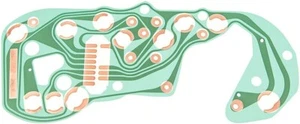Instrument Panel Printed Circuit Board 1978-1979 Pontiac Firebird w/ Gauges USA - Picture 1 of 4
