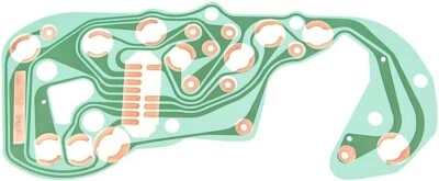 Panel de instrumentos placa de circuito impreso Pontiac Firebird 1978-1979 con medidores EE. UU. Foto 1 de 4