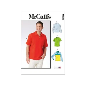 McCalls Schnittmuster M8518 - Hemd - Herren Shirt - Poloshirt - Herrenhemd - Bild 1 von 9
