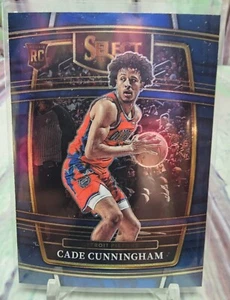 2021-22 Panini Select Cade Cunningham Rookie Detroit Pistons #11 Trading Card - Picture 1 of 6