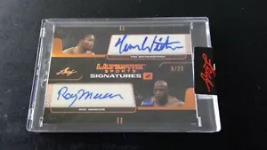 2021 Leaf Ultimate Ray Mercer Tim Witherspoon Dual Auto /20 - Picture 1 of 2