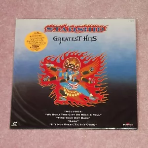 STARSHIP Greatest Hits - RARE 1991 JAPAN LASERDISC + HYPE-STICKER (BVLP-43) - Bild 1 von 2